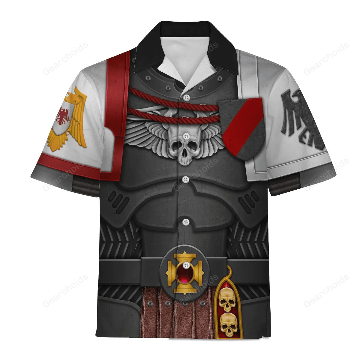 Warhammer Raven Guard Captain - Costume Cosplay Hoodie Sweatshirt Sweatpants CSWRH172 - Image 9