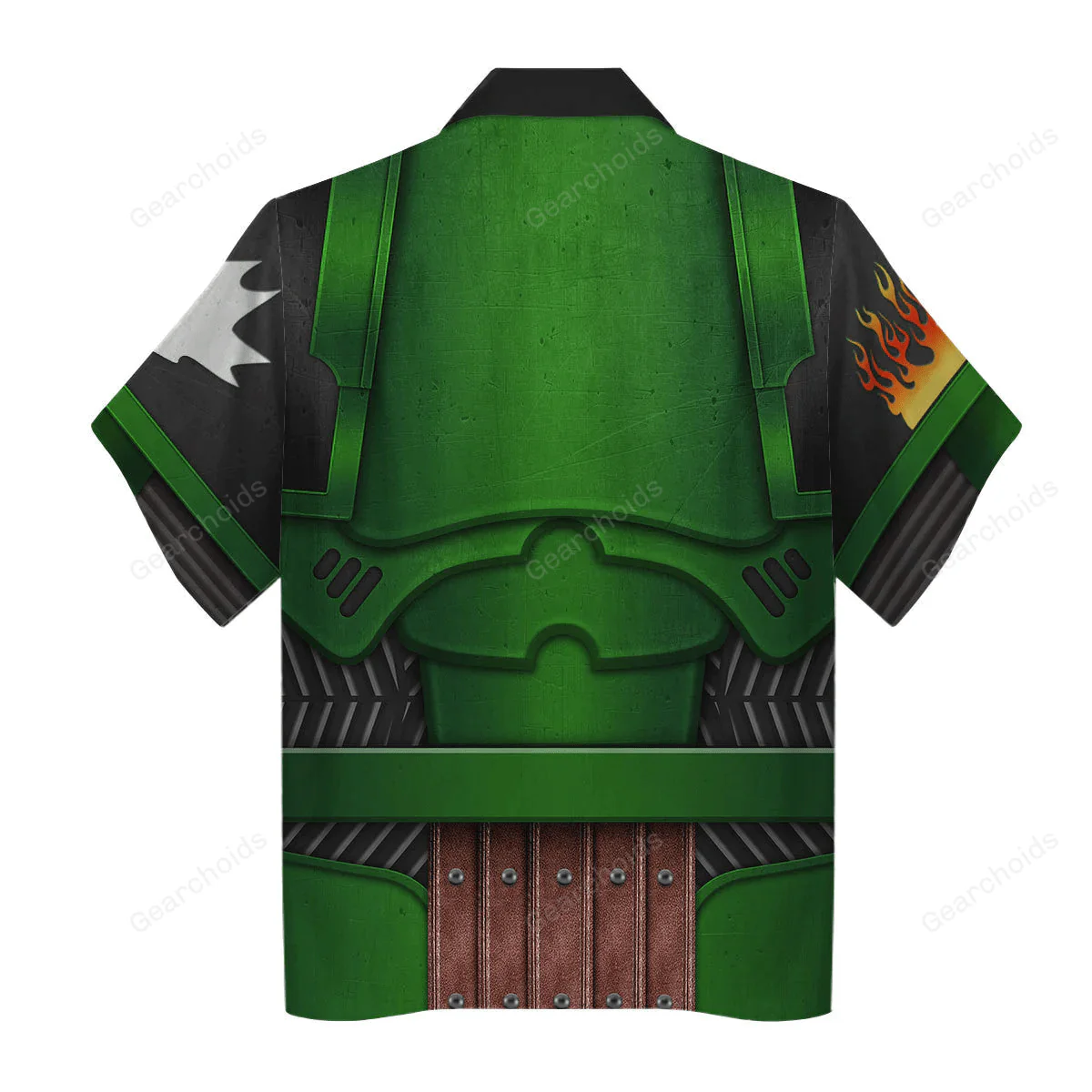 Warhammer Salamanders Captains - Costume Cosplay Hawaiian Shirt CSWRH160 - Image 2