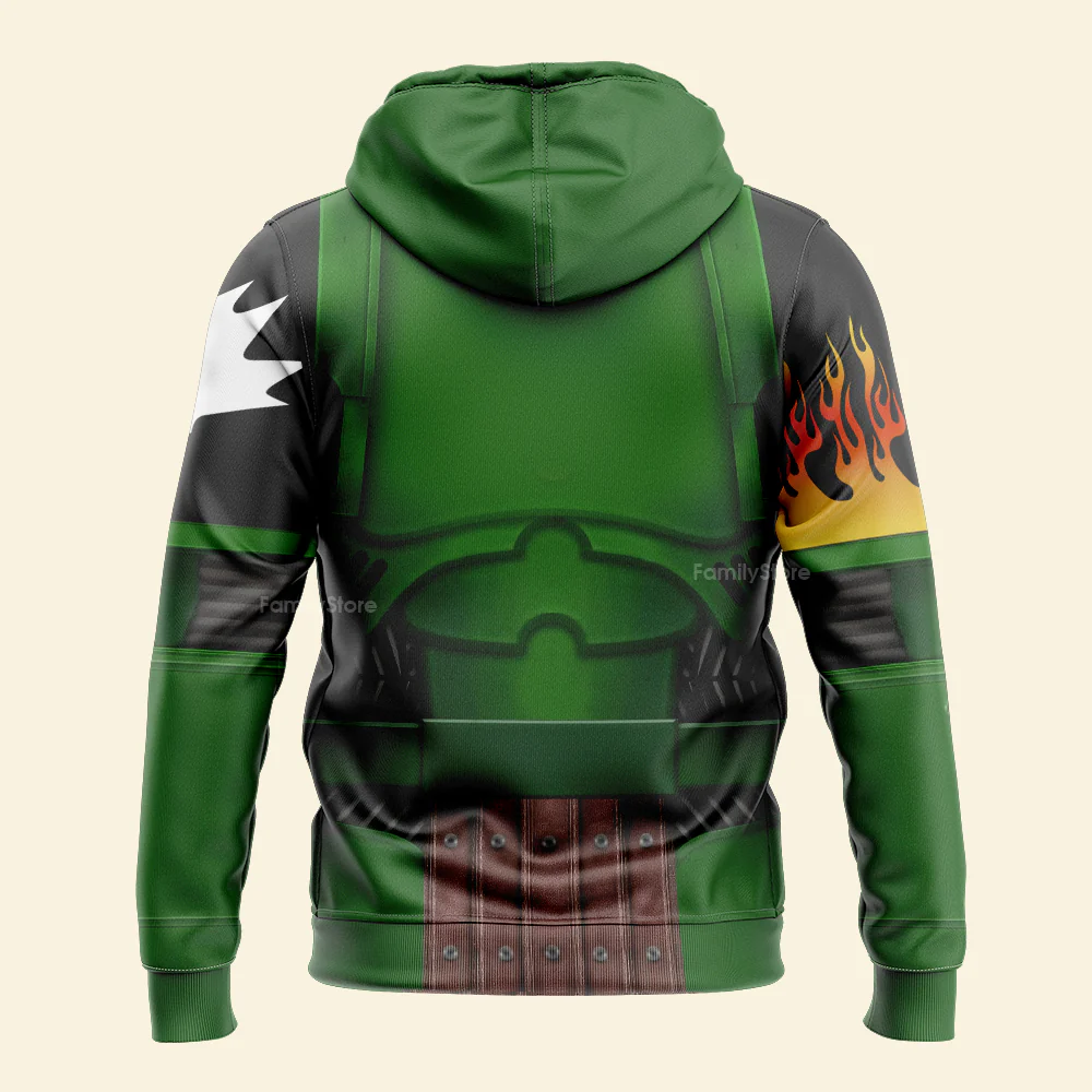 Warhammer Salamanders Captains - Costume Cosplay Hoodie Sweatshirt Sweatpants CSWRH160 - Image 5