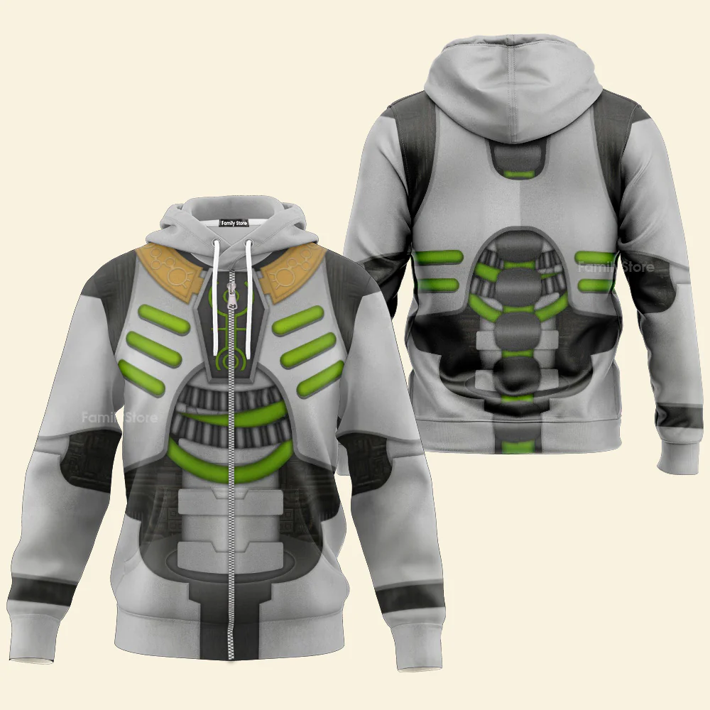 Warhammer Sautekh Dynasty - Costume Cosplay Hoodie Sweatshirt Sweatpants CSWRH165 - Image 4