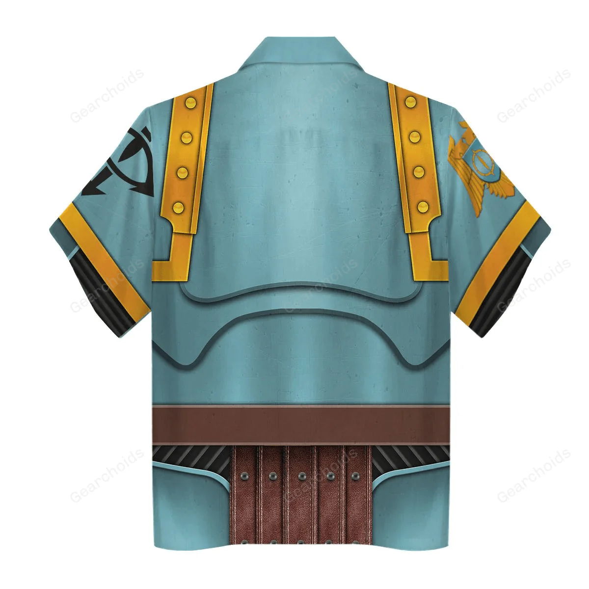 Warhammer Sons Of Horus Captain - Costume Cosplay Hawaiian Shirt CSWRH124 - Image 2