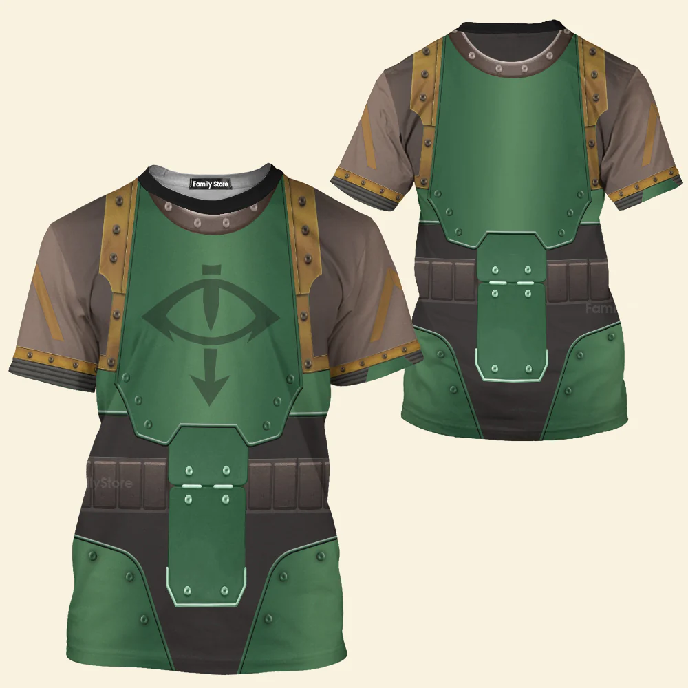 Warhammer Sons Of Horus Siege Sergeant - Costume Cosplay T-shirt CSWRH112 - Image 2