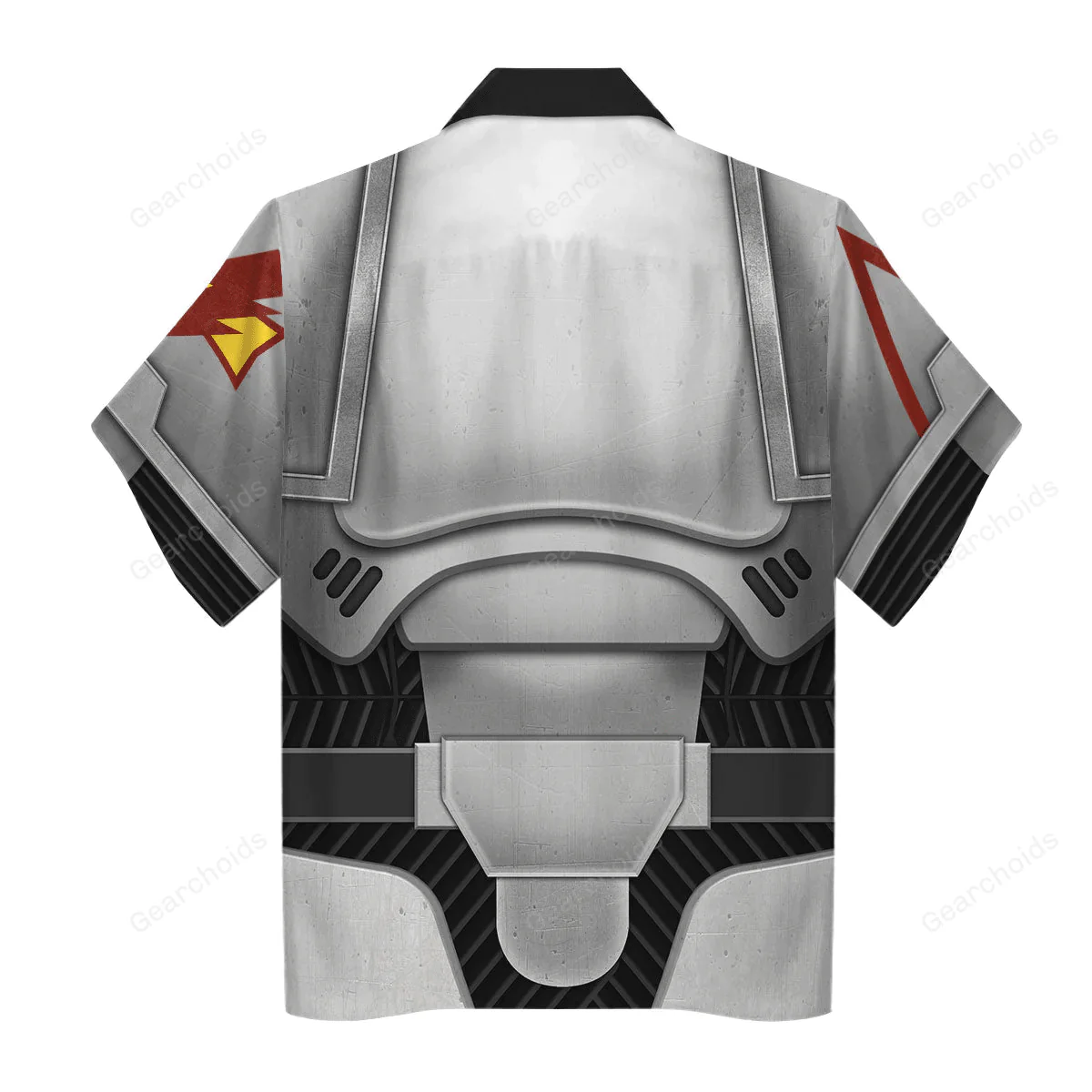 Warhammer Space Marines White Scars - Costume Cosplay Hawaiian Shirt CSWRH028 - Image 2
