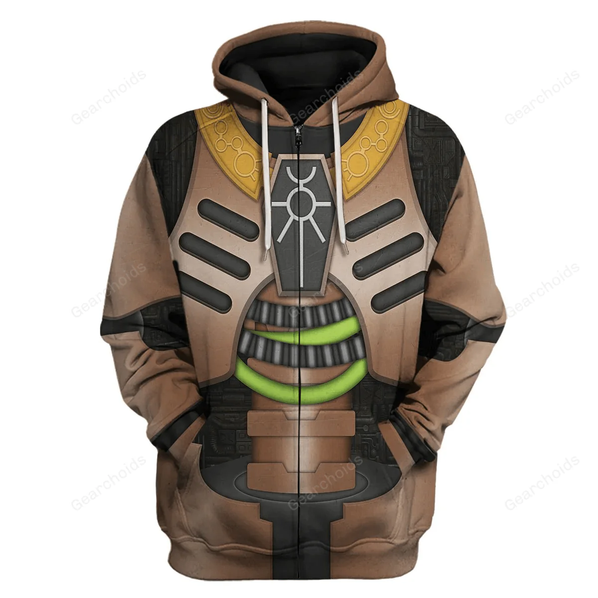 Warhammer Szarekhan Dynasty - Costume Cosplay Hoodie Sweatshirt Sweatpants CSWRH191 - Image 3