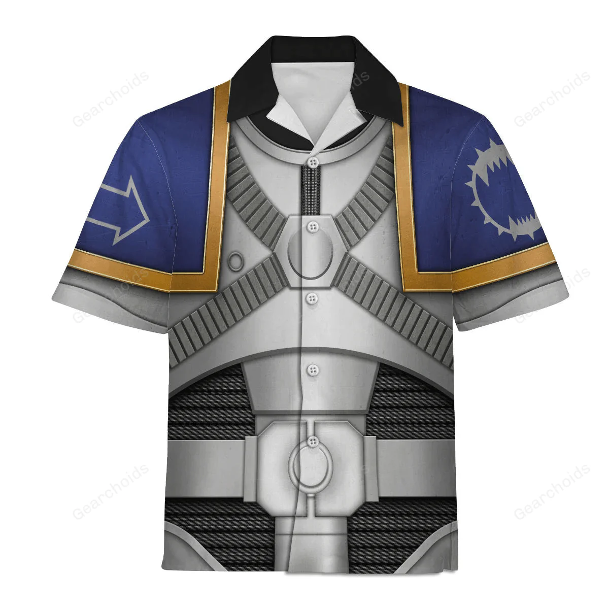 Warhammer World Eaters Legion Colour Scheme - Costume Cosplay Hawaiian Shirt CSWRH019