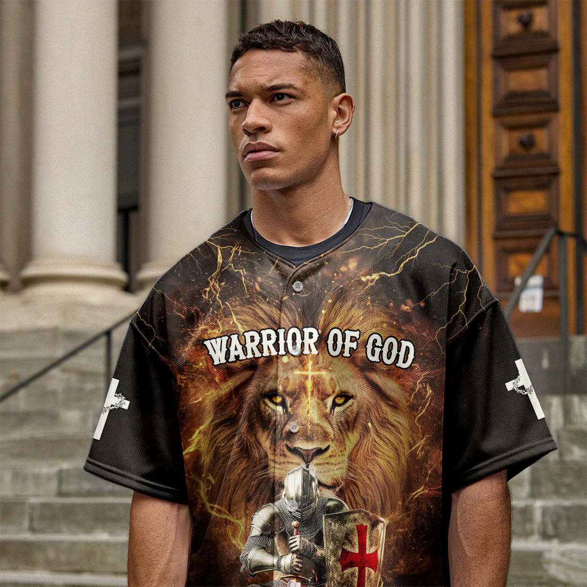 Warrior Of God Divine Crusader Baseball Jersey Bundle - Image 7