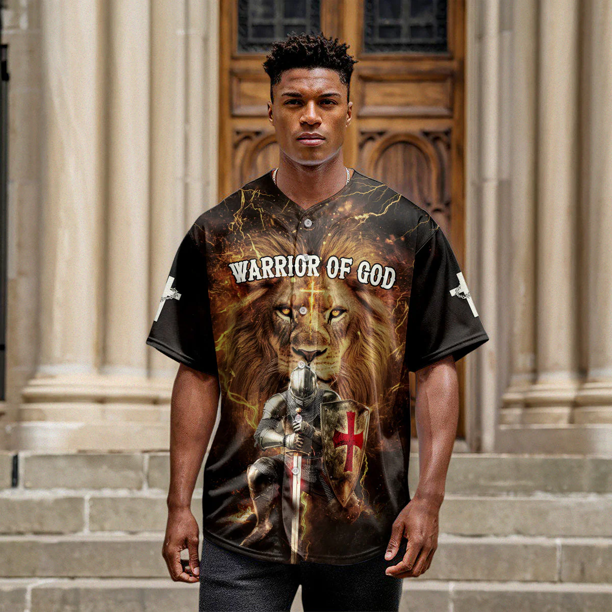 Warrior Of God Divine Crusader Baseball Jersey Bundle - Image 9