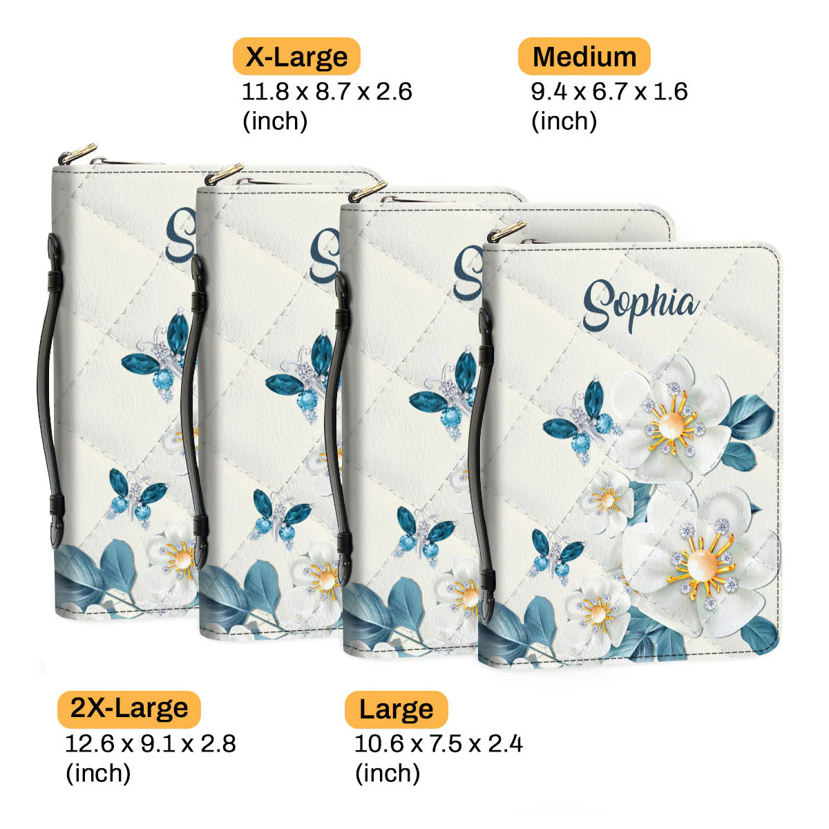 Way Maker And Miracle Worker - Personalized Bible Covers - AT4080601 - Image 6