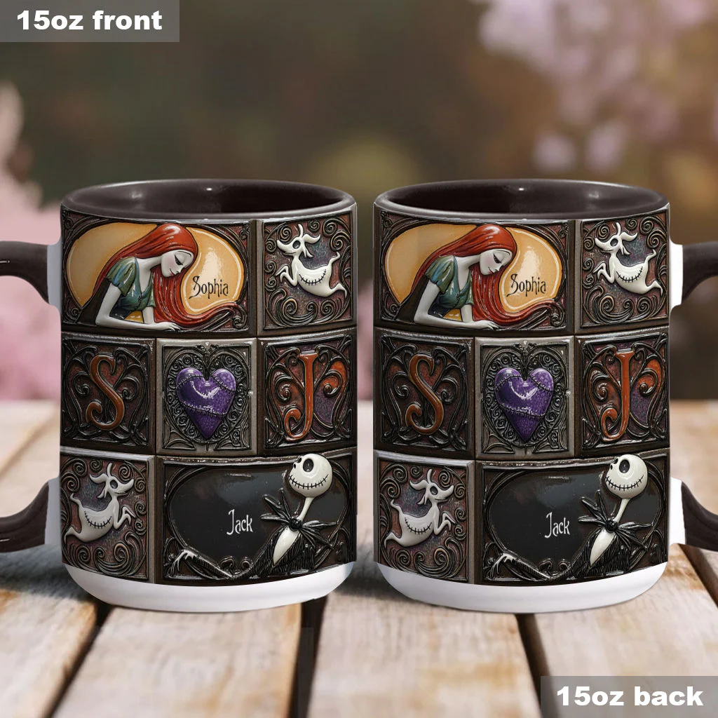 We're Simply Meant To Be - Personalized Accent Mug - Christmas Gift For Movie Fans, Couples NL122 - Image 4