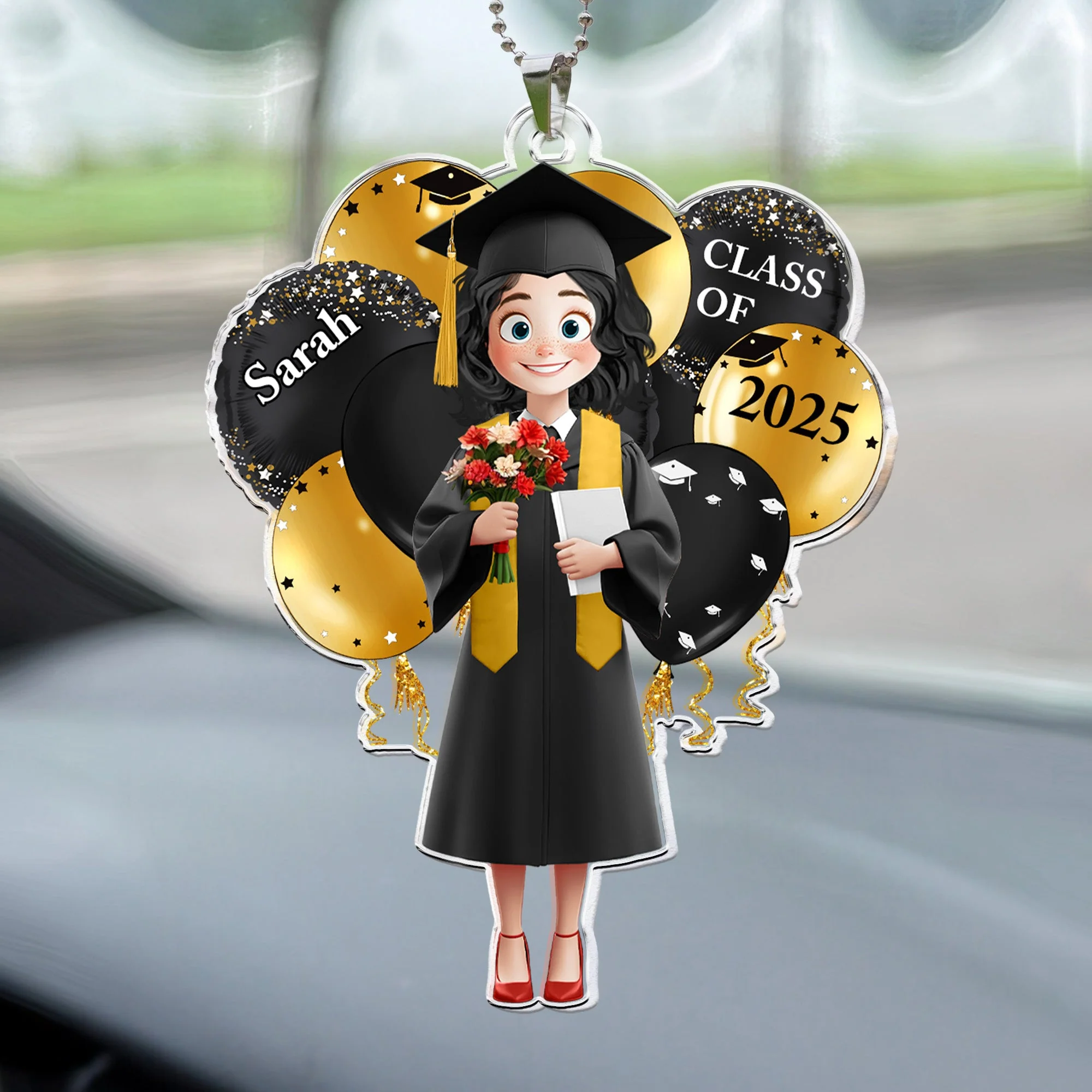 We're The Class Of 2025 - Personalized Car Hanging Ornament - Graduation Gift | CLTC02 NA94