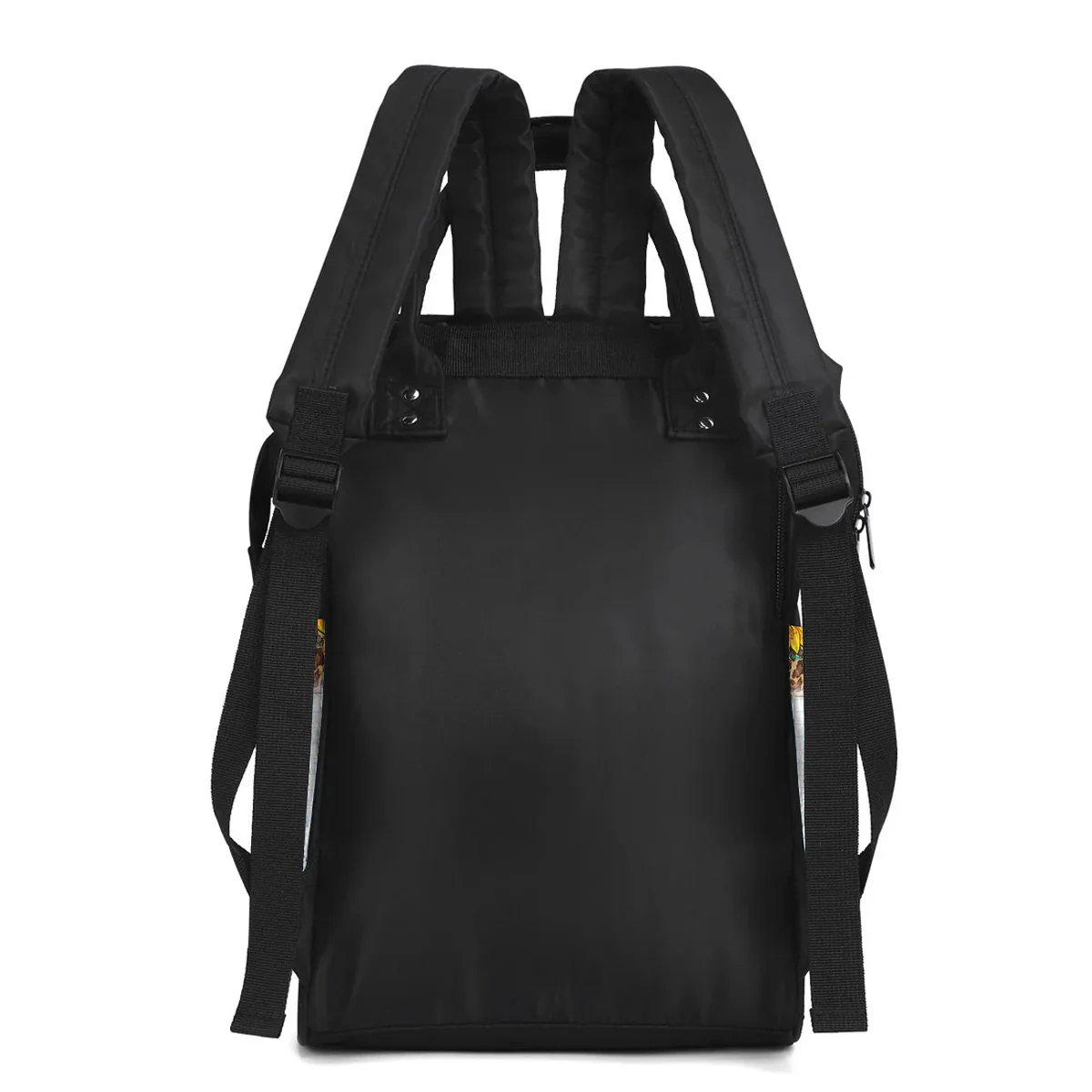 Western Best Teacher Sunflower - Personalized Duckbilled Backpack For Teacher, Back To School PT. - Image 4