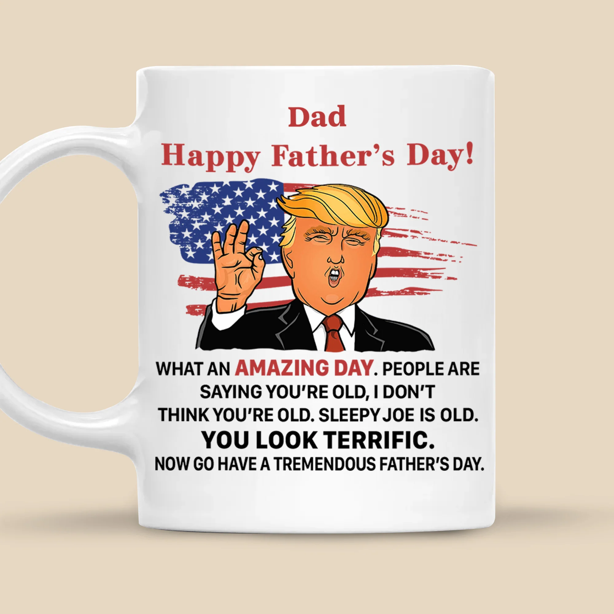 What An Amazing Day President Donald Trump - Gift For Dad, Husband, Father's Day - Personalized Ceramic Mug - NH96 - Image 5