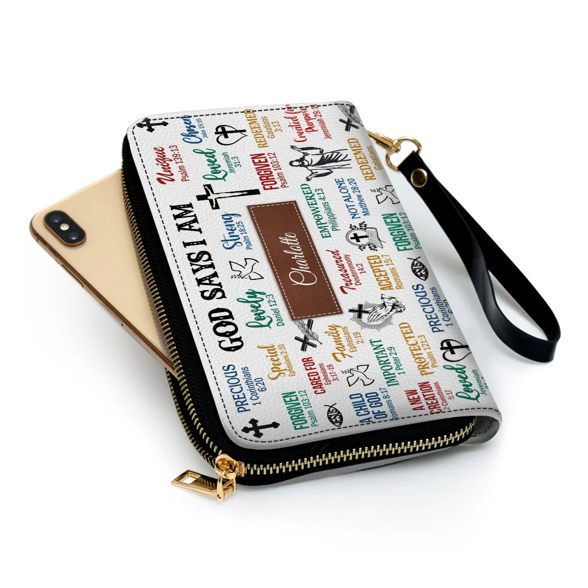 What God Says About You - Unique Personalized Leather Long Wallets - AT4080939 - Image 5