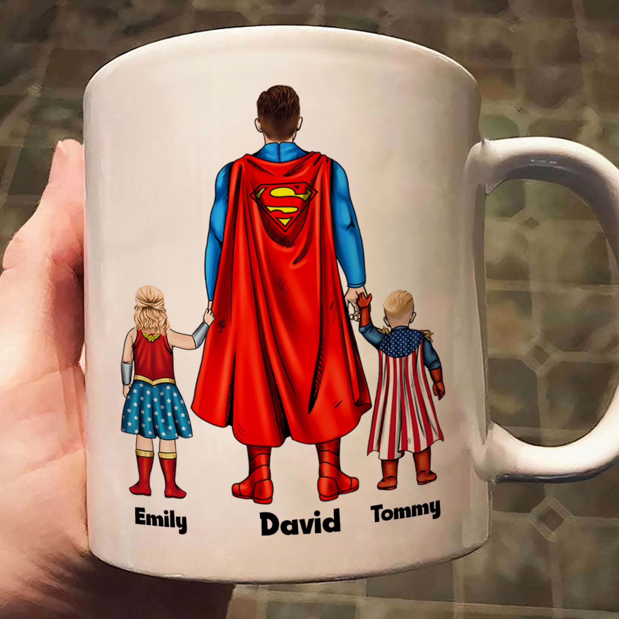 When It Comes To Being A Best Dad - Gift For Father's Day - Personalized Ceramic Mug - Image 3