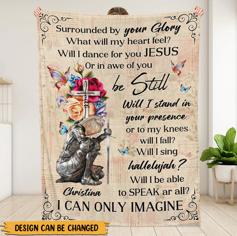 Will I Dance For You Jesus - Personalized Blanket - Gift For Her | CLGOD03 HL128 - Image 6