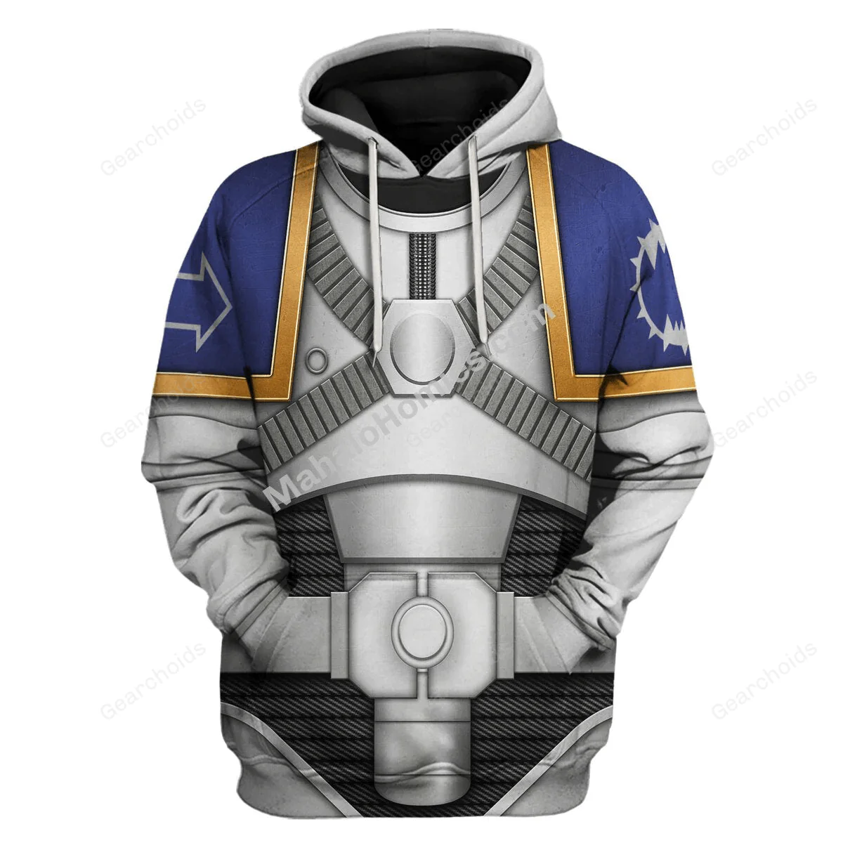 World Eaters Legion Colour Scheme - Costume Cosplay Hoodie Sweatshirt Sweatpants CSWRH019 - Image 2