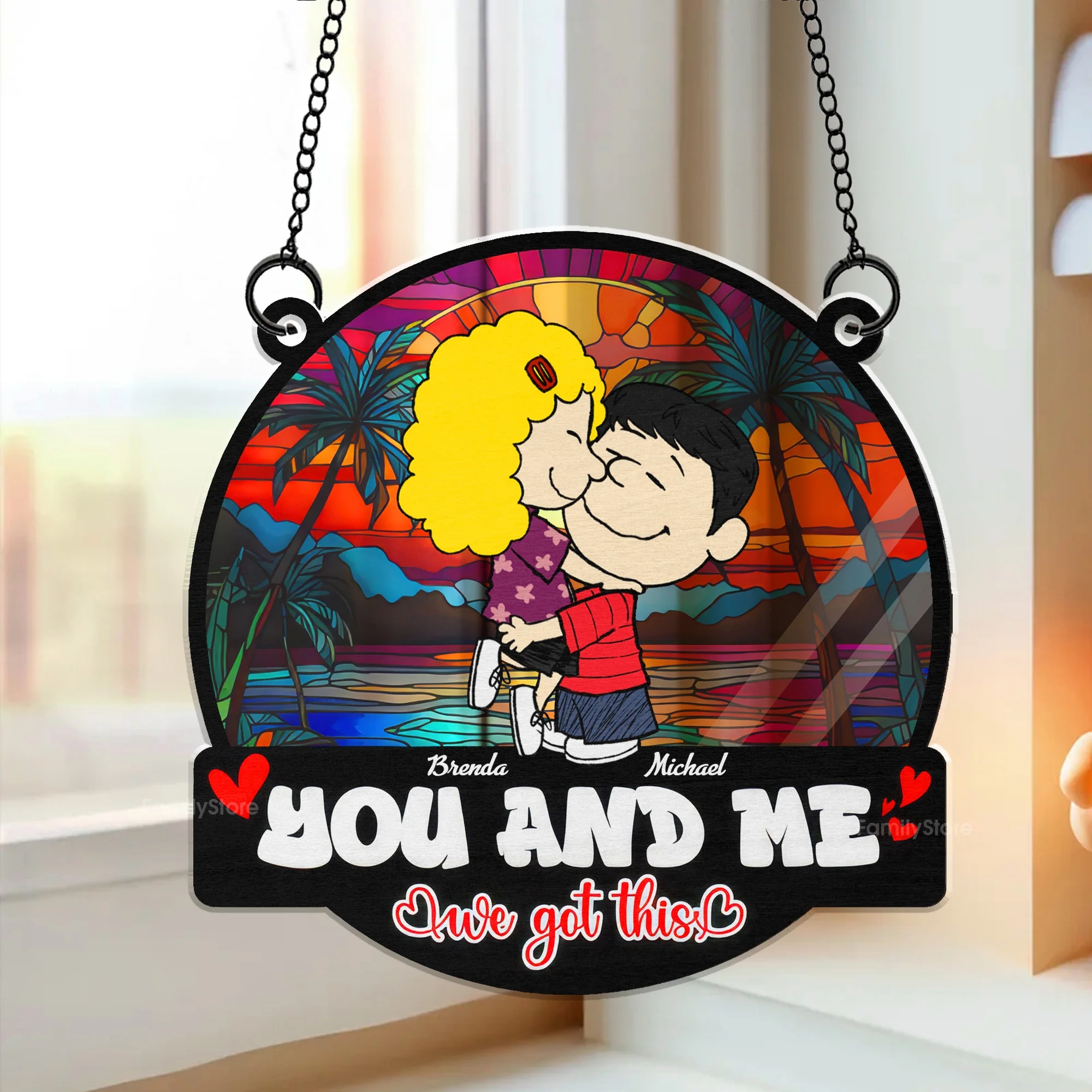 You And Me We Got This Peanut - Personalized - Gift For Couple, Husband Wife | GR8 NH96