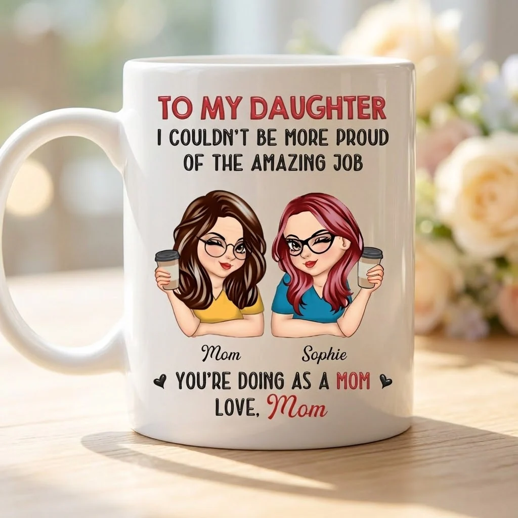 You Are An Amazing Mom - Personalized Ceramic Mug - Gift For Mom, Mother's Day | CLGOD04 HN02
