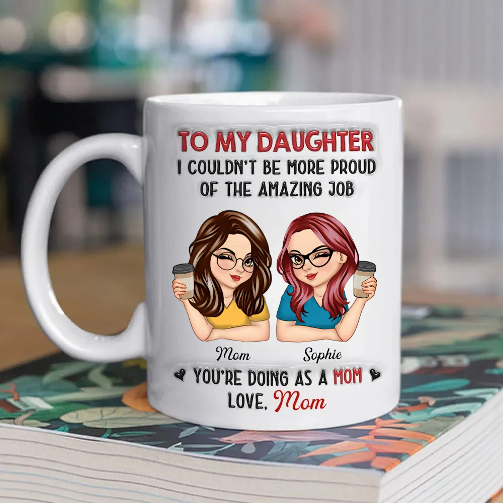 You Are An Amazing Mom - Personalized Ceramic Mug - Gift For Mom, Mother's Day | CLGOD04 HN02 - Image 2