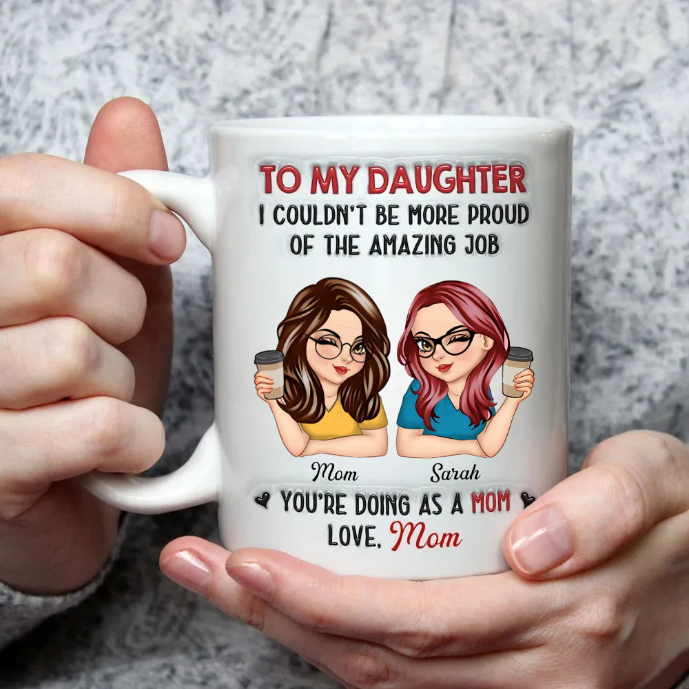 You Are An Amazing Mom - Personalized Ceramic Mug - Gift For Mom, Mother's Day | CLGOD04 HN02 - Image 3