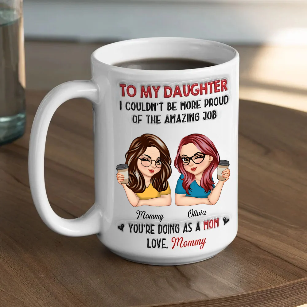 You Are An Amazing Mom - Personalized Ceramic Mug - Gift For Mom, Mother's Day | CLGOD04 HN02 - Image 4
