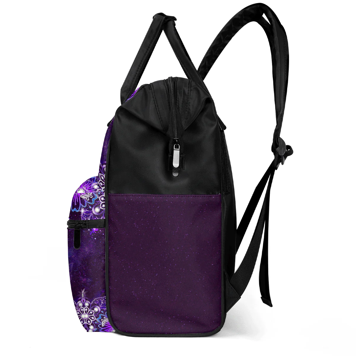 You Are Beautiful Victorious Loved - Personalized Duckbilled Backpack - Christian Affirmation, Gift For Black Women | HH01 - Image 2