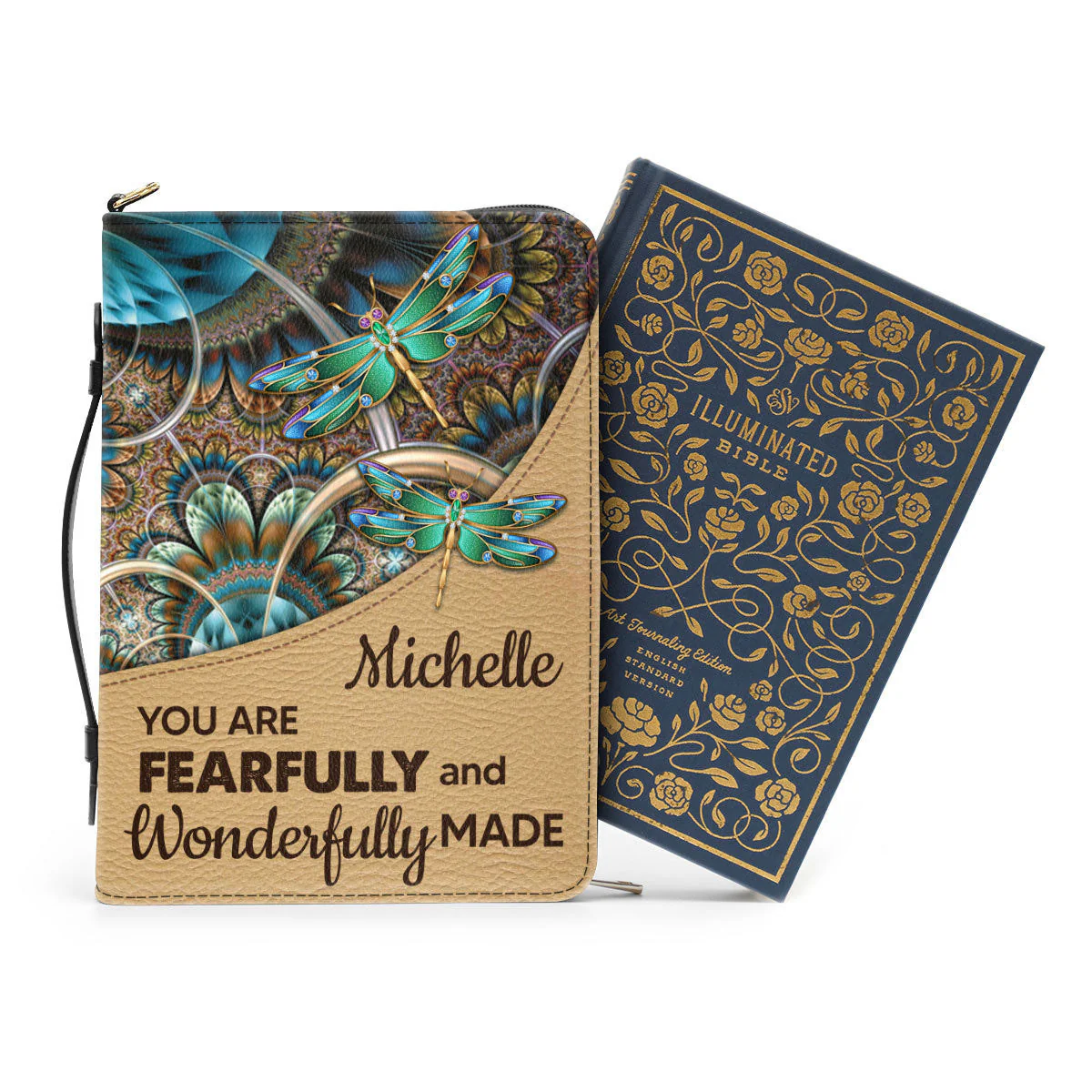 You Are Fearfully And Wonderfully Made - Beautiful Personalized Bible Covers - AT4081466 - Image 3