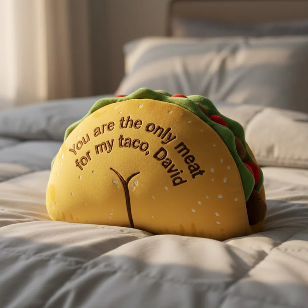 You Are The Only Meat For My Taco - Personalized Custom Shape Pillow - Gift For Couples NL122 - Image 3